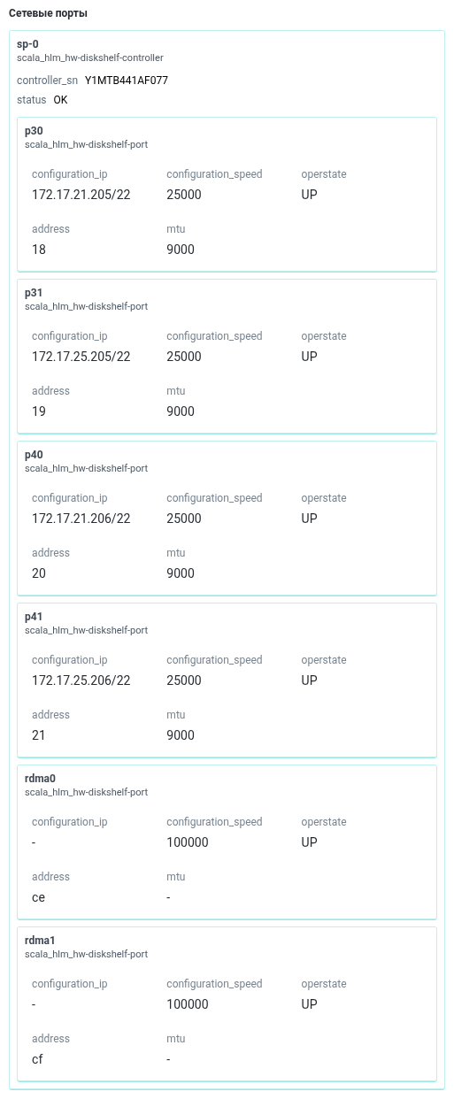 storage network connections