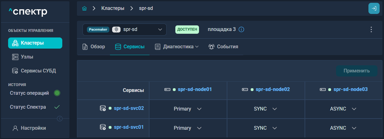 service tab dark