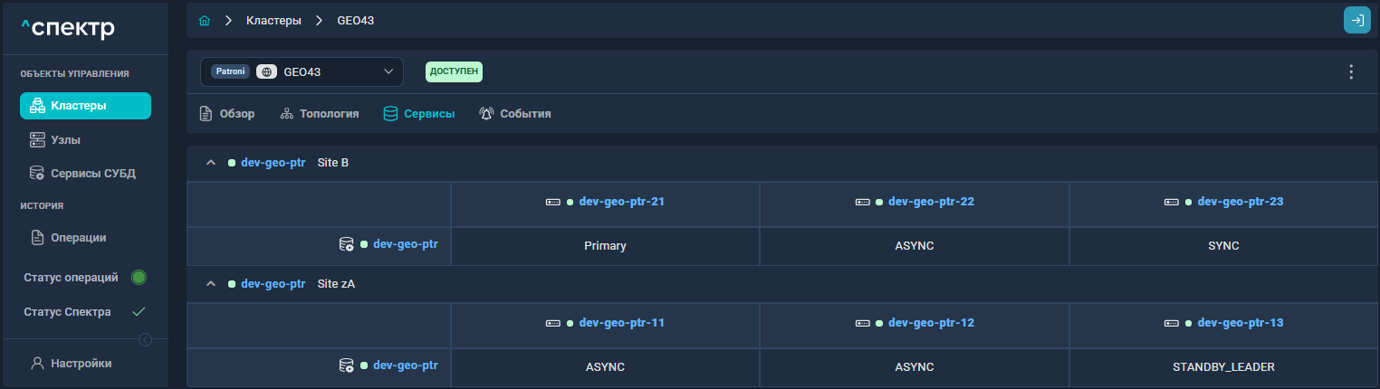 service tab geo dark