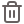 icon delete grey