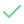 icon green check mark